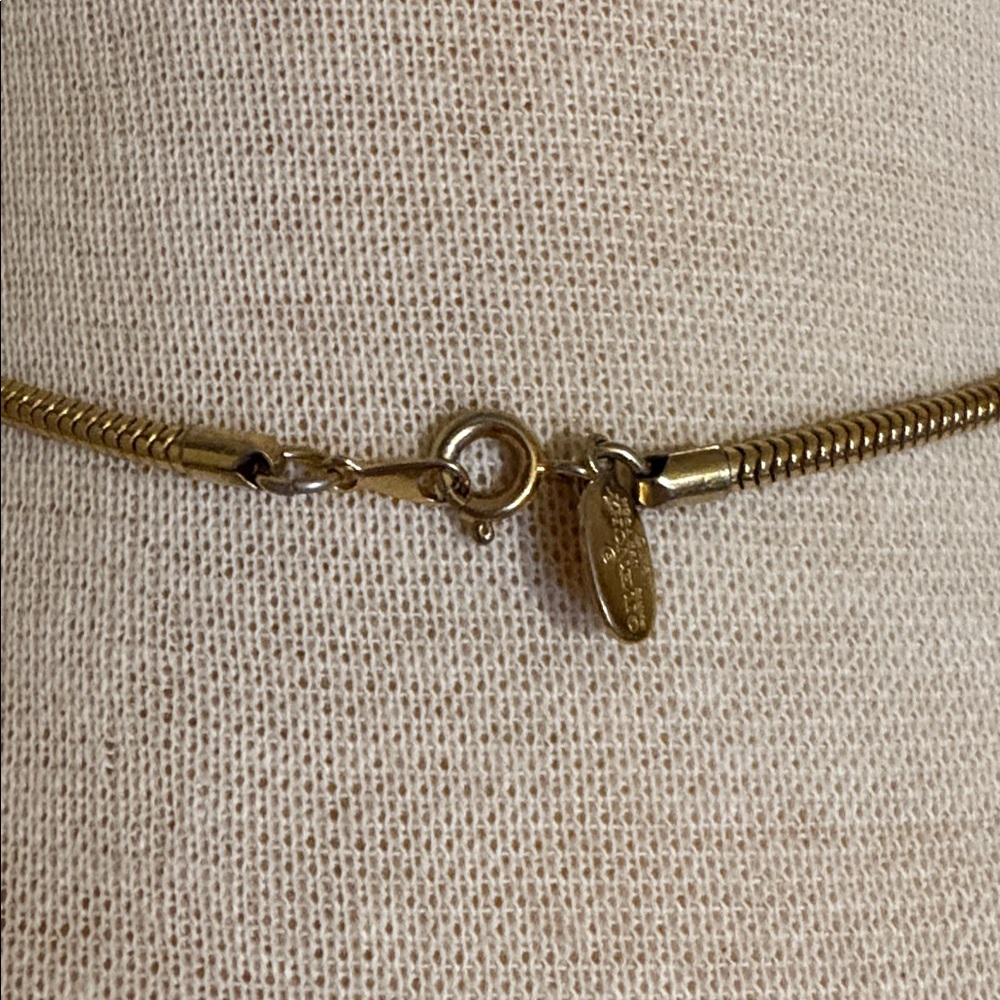 Vintage Choker Necklace Signed “Givenchy” - Picture 5 of 10